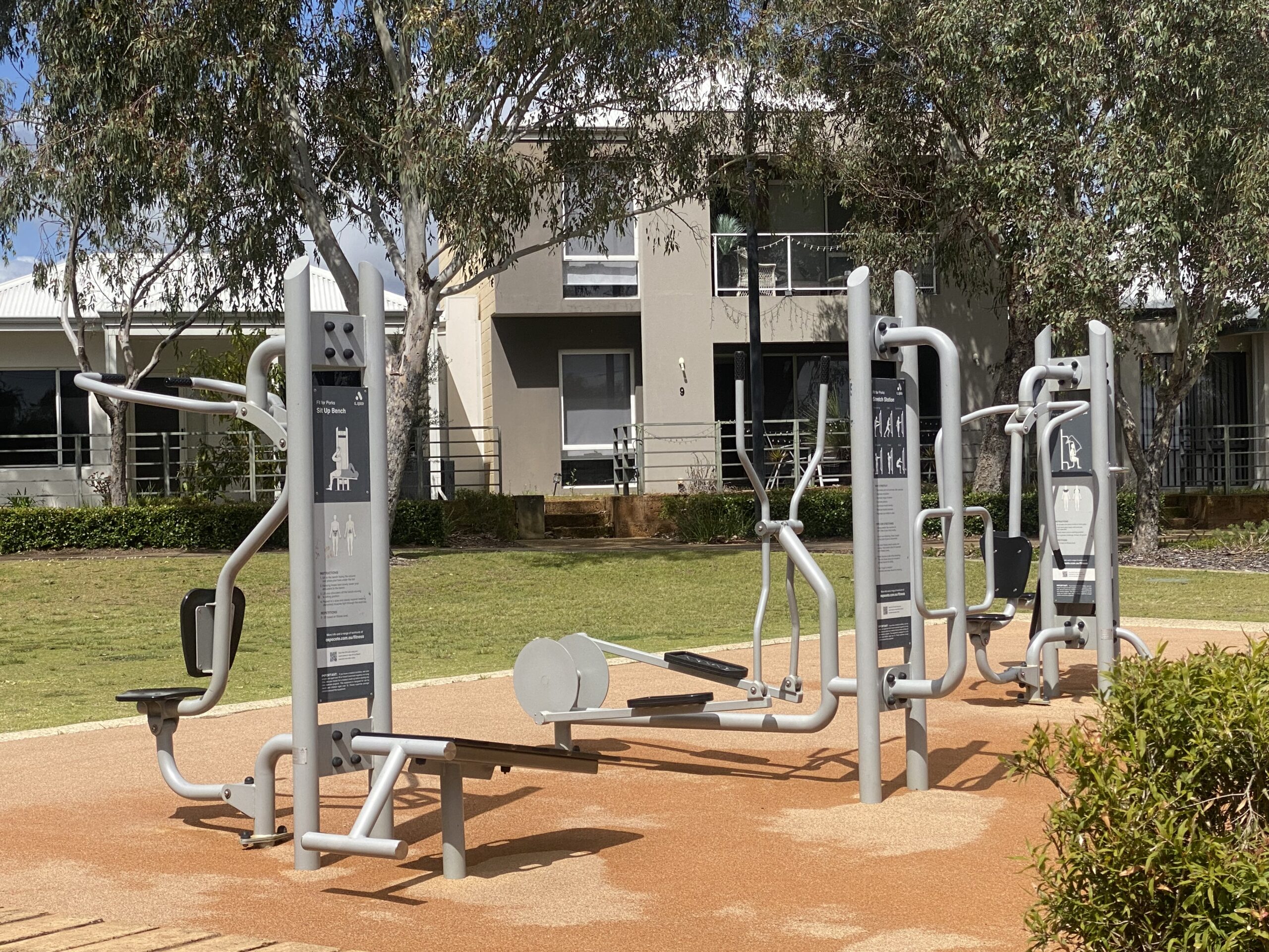 Champions lake - exersise area